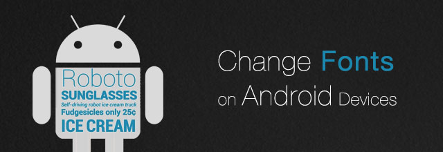 change-fonts-android