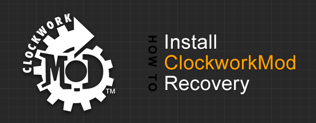 install clockworkmod recovery